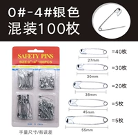 Серебряная старомодная смешанная булавка