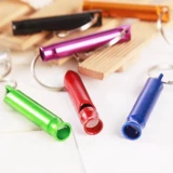 Металлический брелок с ключом, портативный спасательный жилет, свисток