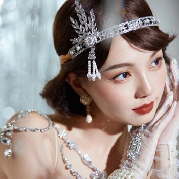 Gatsby party headband retro style