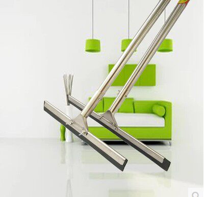 40cm broom mop glass floor tile silicone wiper scraping floor bathroom floor scraper push water scraper knife