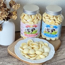 Narrowed to roasted milk skin fresh roasted milk slices 120g canned milk flavored yogurt flavored snacks crispy Inner Mongolia specialty