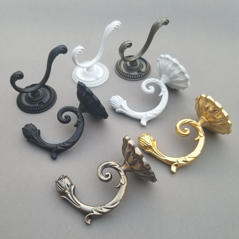 Clothing Store Hook upper wall hanging retro style Hook Clothes Golden Dot hanging women's clothing Clothes Hanger Racks