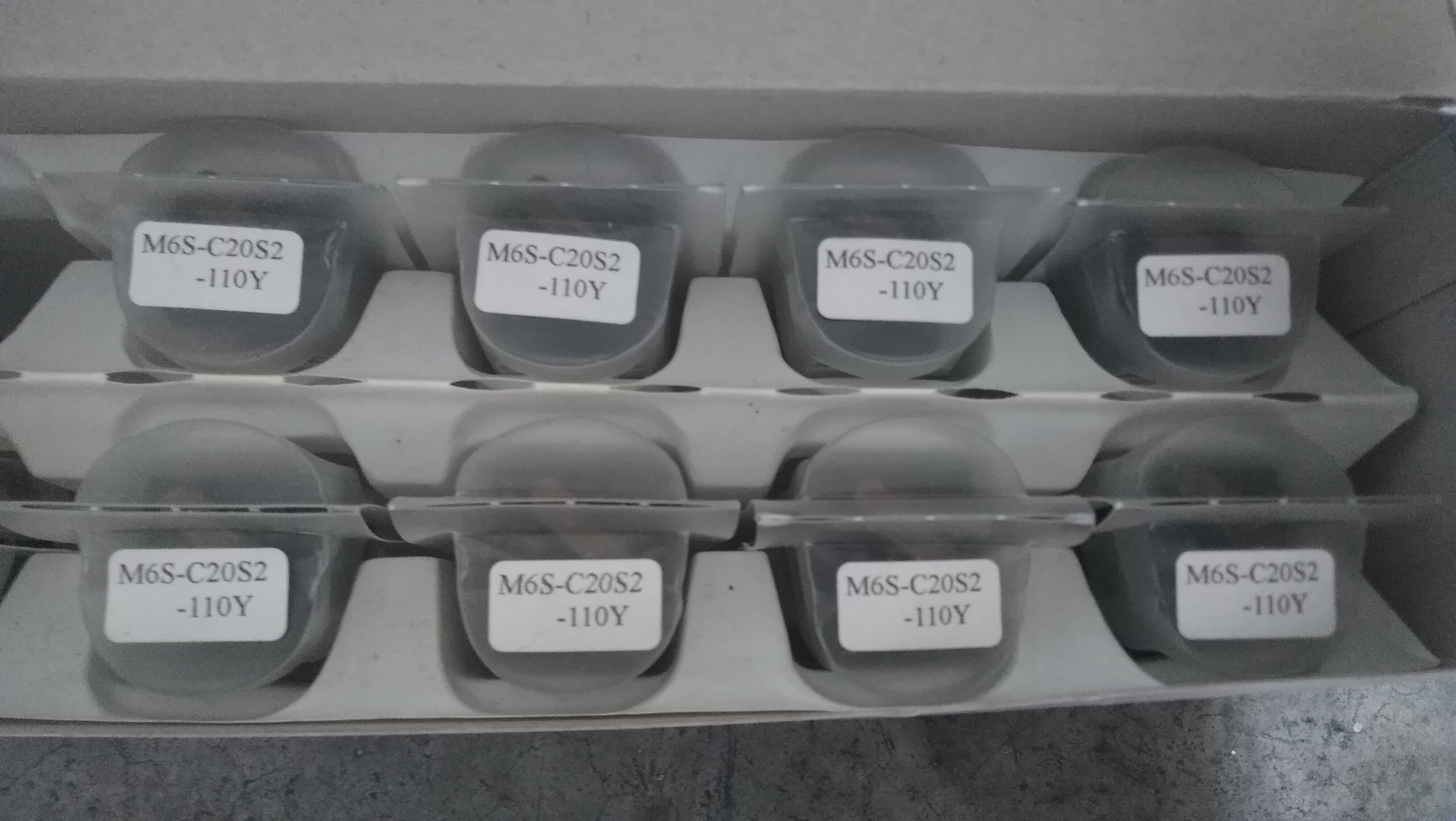 MOUJEN MOUJEN M6S - C20S2-110Y2428220V three - stage two - stage knob switch