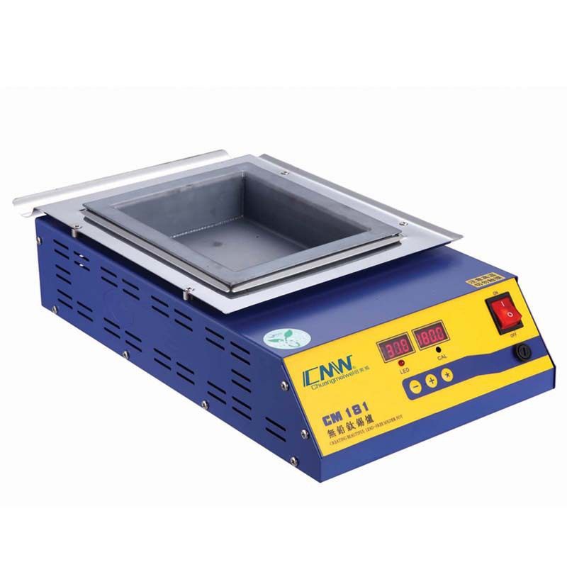 Creme Wee cm-181 Lava Furnace Tin Furnace Square Lead-free Tinfurnace Circuit Board Dip furnace dip welding machine