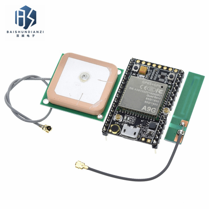 GSM GPRS GPS BDS development board A9G development board SMS voice wireless data transmission positioning 