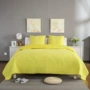 gai nordic đơn giản ba mảnh vỉa quilting bông đang dày tấm mài giũa bông trải giường trượt được khe tiêu đề - Trải giường thảm chân giường