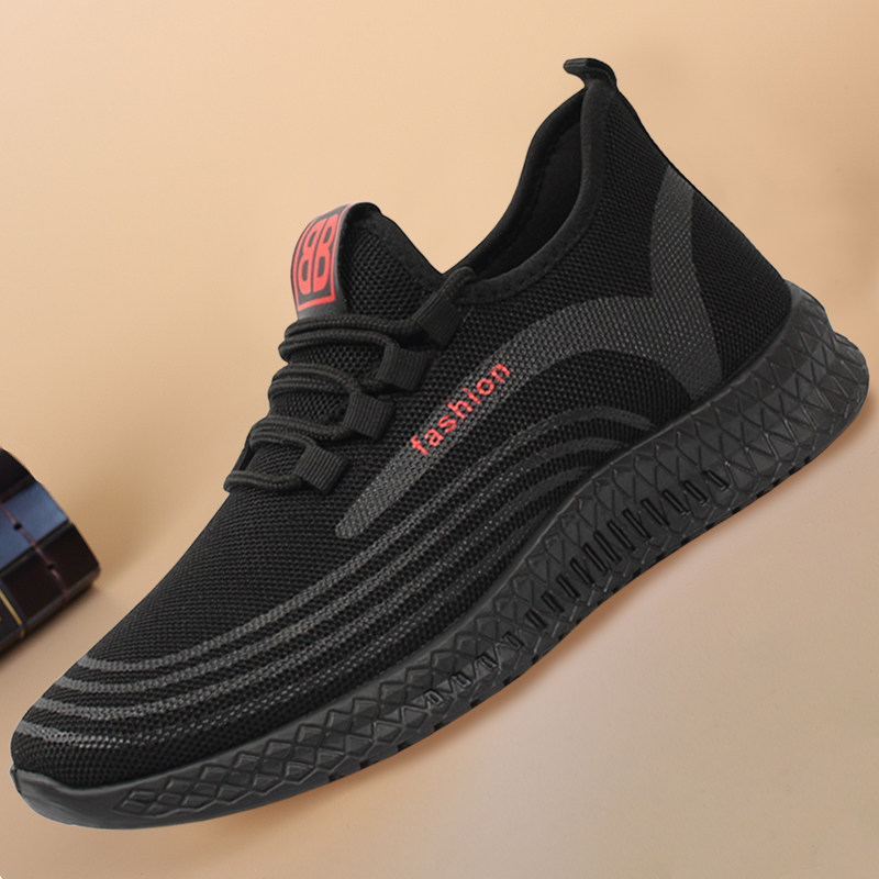 Spring and Autumn Men's Casual Shoes Sports Shoes Old Beijing Cloth Shoes Men's Shoes Trend Summer Net Shoes Breathable Lazy Shoes Running Shoes