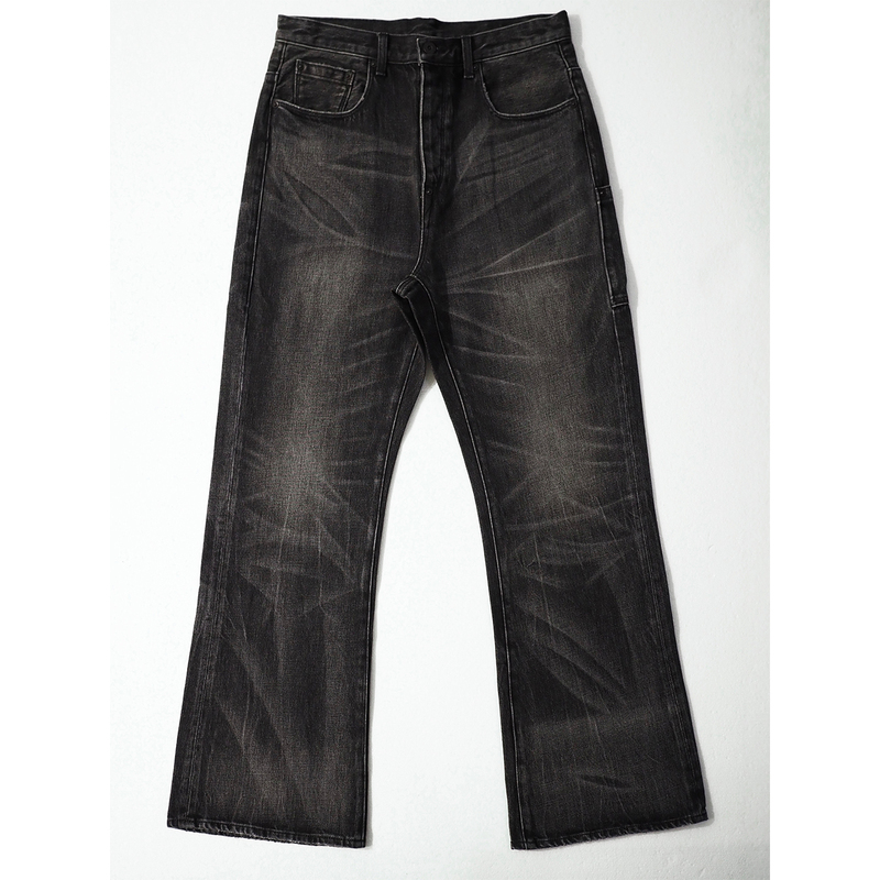 Radustdem Nevada Washed Black Jeans 646 Flared Pants Rd2586