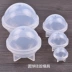 Crystal Epoxy Khuôn Ball Planet Silicone DIY Handmade Trang sức Quả cầu Hoa khô Cao Lens Bề mặt Silicone Khuôn - Tự làm khuôn nướng