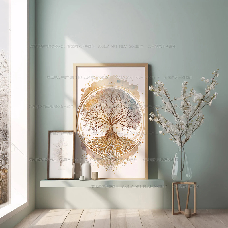 Meridian Tree Hanging Painting, Transparent Meridian Yoga Studio Wall Art, Pilates Studio Heat Therapy Painting, Heat Therapy Body Decoration Painting Meridian Tree Hanging Painting, Transparent Meridian Yoga Studio Wall Art, Pilates Studio Heat Therapy Painting, Heat Therapy Body Decoration Painting