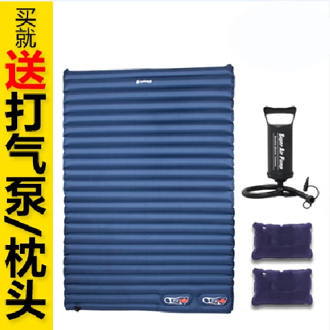 Дорожный надувной матрас для двоих, палатка, кушон, увеличенная толщина