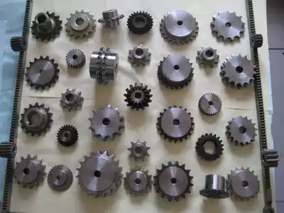 Non-standard sprocket gear coupling bevel gear various materials chain bevel gear rack customized