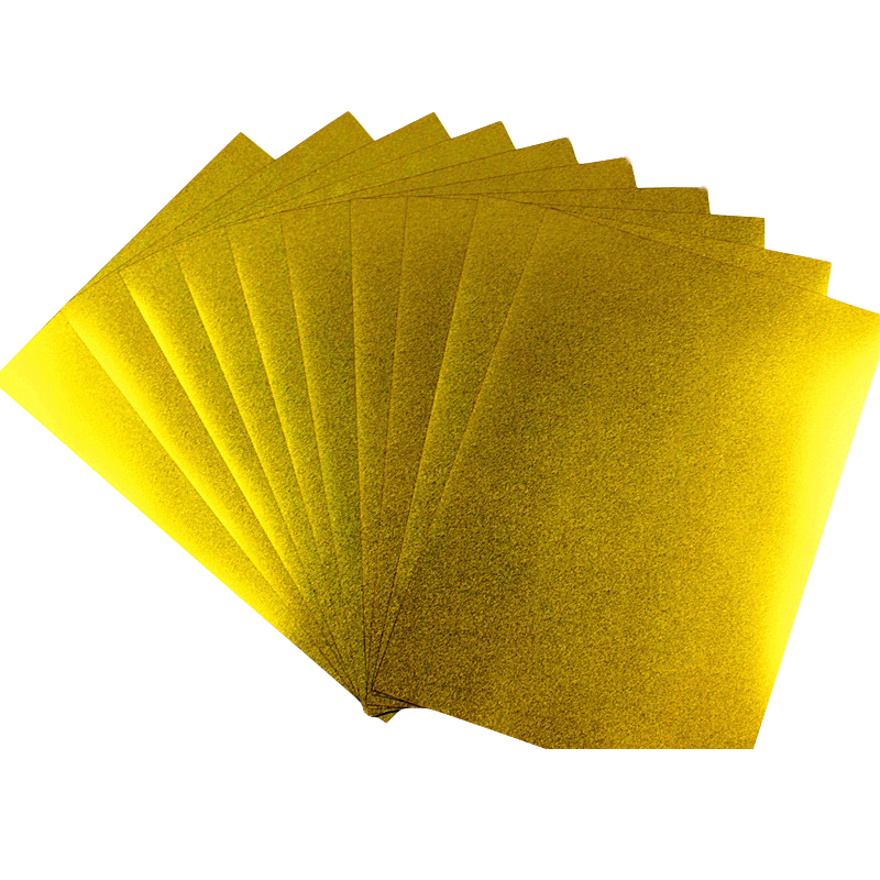 A4 back rubber gold - film gold - frayed sand gold - sand - shade tyre painting brush painting crystal printing