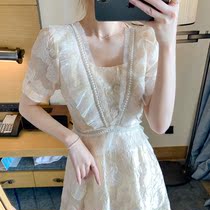 Fairy Super Senson Dress 2021 New Waist - Skin Fairy Dress French First Love Snow Dress