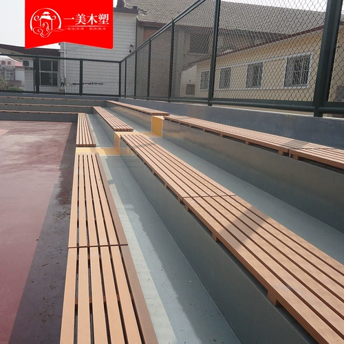 Наружный пластиковый деревянный сплошной сидень