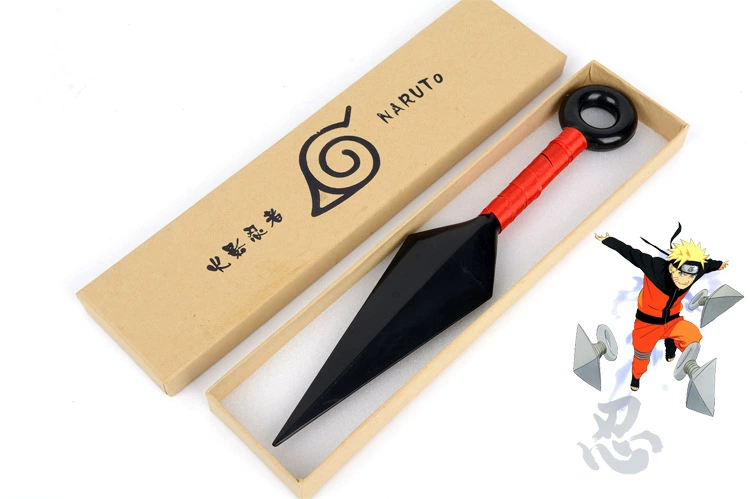 Naruto Kunai COS Thế Hệ Thứ Tư Bay Thần Sấm Vũ Khí Làng Lá Bảo Vệ Trán Anime Ngoại Vi Shuriken Mẫu