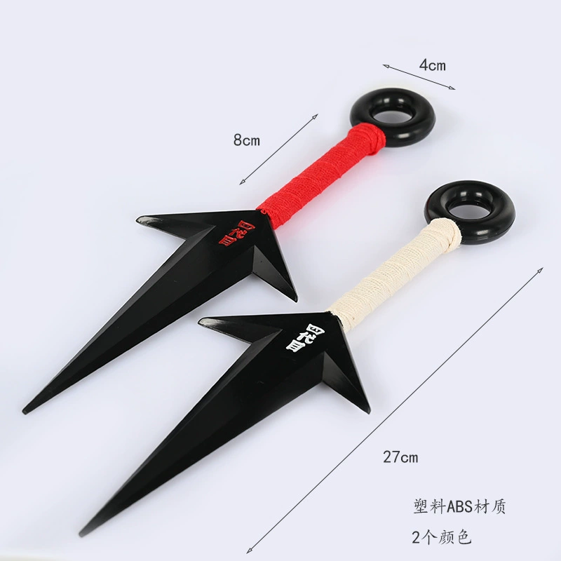 Naruto Kunai COS Thế Hệ Thứ Tư Bay Thần Sấm Vũ Khí Làng Lá Bảo Vệ Trán Anime Ngoại Vi Shuriken Mẫu