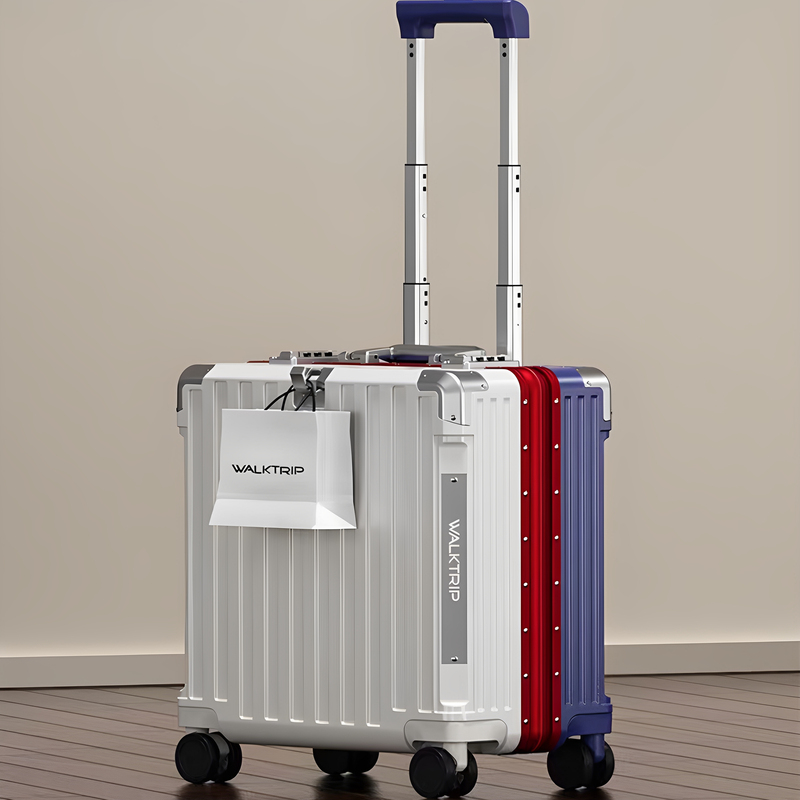 Travel Suitcase Small 18inch Suitcase for Women Short-Distance Boarding Suitcase Trolley Case Stewardess Travel Luggage Password Box for Men