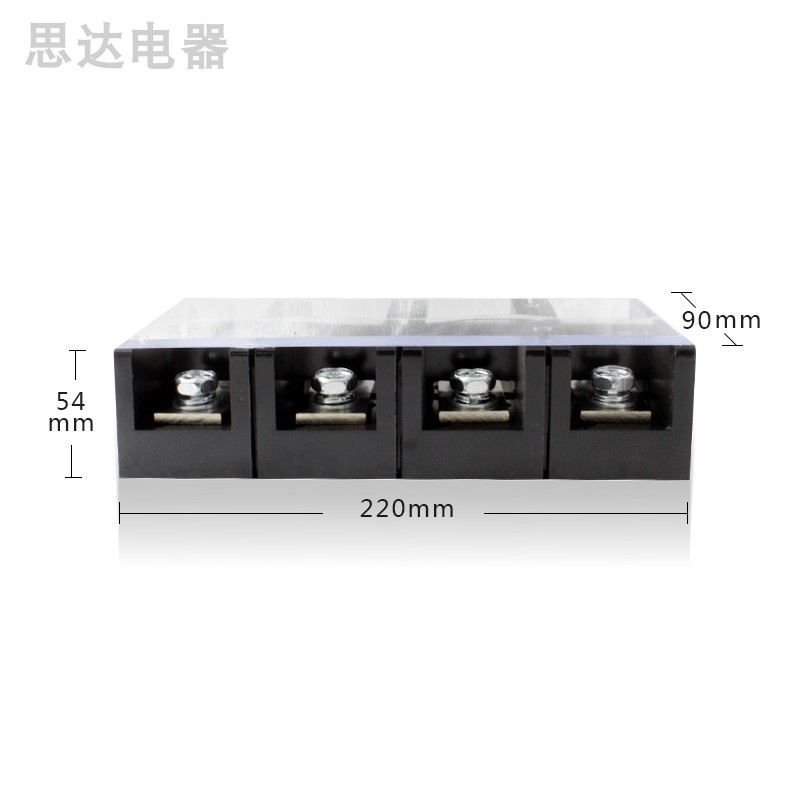 TB-2505 2505L Japanese-style terminal block fixed terminal board thick piece 25A 5-bit 5P