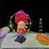 Chef banquet tray decoration flowers and grass longevity male birthday Star simulation creative small ornaments plate sabre around the edge embellishment flowers