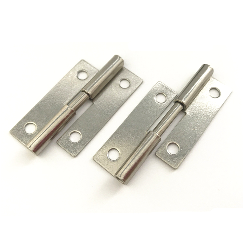 1 inch spot iron nickel plated left and right side detachable hinge insertion bending and unloading hinges can be customized stainless steel