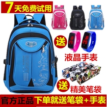 Mickey school school bag 1-2-3-4-5-6th grade male and female childrens backpack 6-12 years old childrens school bag