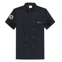 Черный, короткий рукав