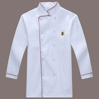 Красно -краю с длинным рукавом