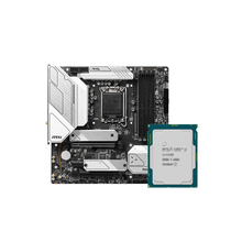 Intel Intel i3 12100 12400F Microstar Watsons H610 DDR4 motherboard suit