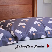 [Двадцатикратное зазор в закрытом магазине] AB версия Wide Edge Pillow Cover 1 Пара Джин -тай*60 Длинной бархатной хлопковой бархатной геометрической керри