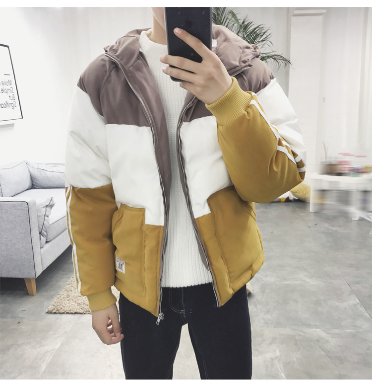 [Đặc biệt cung cấp] những người yêu thích mặc bông độn trùm đầu bf gió Hàn Quốc phiên bản của mùa đông bánh mì quần áo triều nam sinh viên áo khoác áo khoác bomber nam