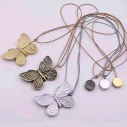 Yiming Textile New Curtain Tiebacks Three-Color Metal Butterfly High-End Magnetic Tiebacks for Home Decor