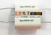 Horizontal capacitor Axial non-inductive capacitor BEST 400V 6 8UF 6 8UF 400V