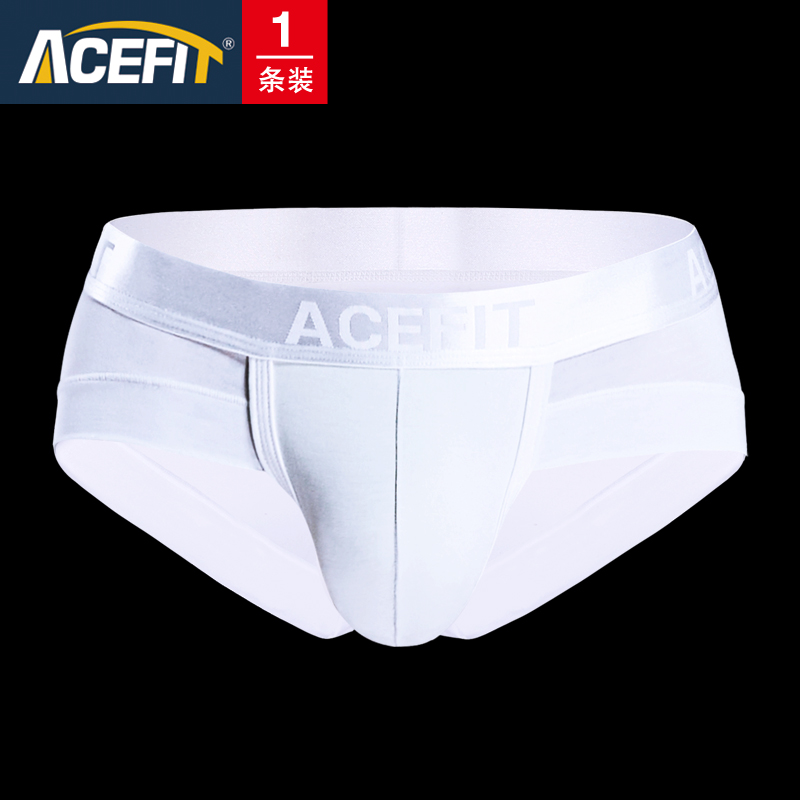 Acefit mens quần lót mens quần tam giác u lồi Modale trung eo trẻ sexy chàng trai thở quần lót.