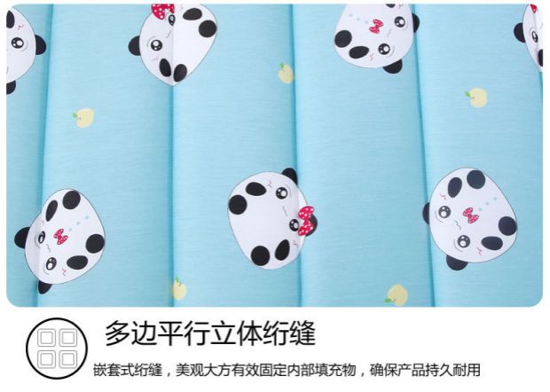 Gấp bông lưu trữ trẻ em mẫu giáo nệm văn phòng một tầng siesta mat sinh viên nệm ký túc xá giá nệm kim cương