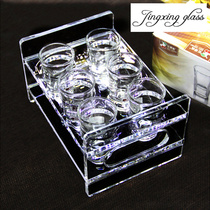 The new one or two bai jiu bei 1 two 50ml shot glass home liquor crystal glass ekoyan bei 50ml bullet