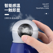 New product Ottmann Childrens insulated cup 316 Food grade with straw Kindergarten boy girl Elementary school boy