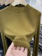 Skin-friendly facial mask inner layer 2025 early spring, autumn and winter thin velvet semi-turtle collar long-sleeved T-shirt for women bottoming shirt tops for women