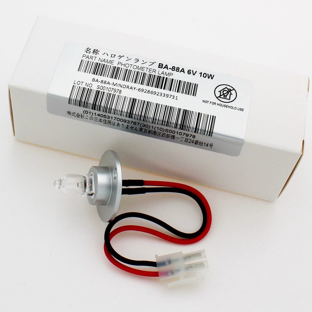 BA88A 6V10W Mindray迈瑞BA-88A半自动生化分析仪灯泡87018A 6V