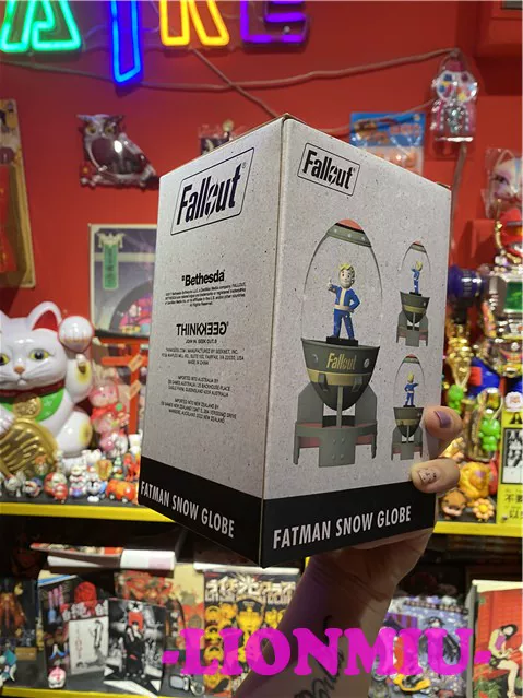 [Брак по специальной цене новый 2017 Fallout Radiation Vault Boy ракета кристальный шар декоративный сувенир коллекция]