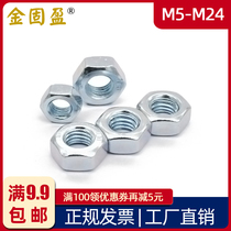 Promotion of Grade 8 galvanized high strength hexagon nut M5M6M8M10M12M14M16M20M24GB6170