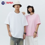 Хлопковая брендовая футболка с коротким рукавом для школьников, в американском стиле, оверсайз, высокий воротник, короткий рукав