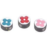 Браслет из красной нити, ожерелье, браслет из кварца, кварц, аксессуар, серебро 925 пробы, четырехлистный клевер