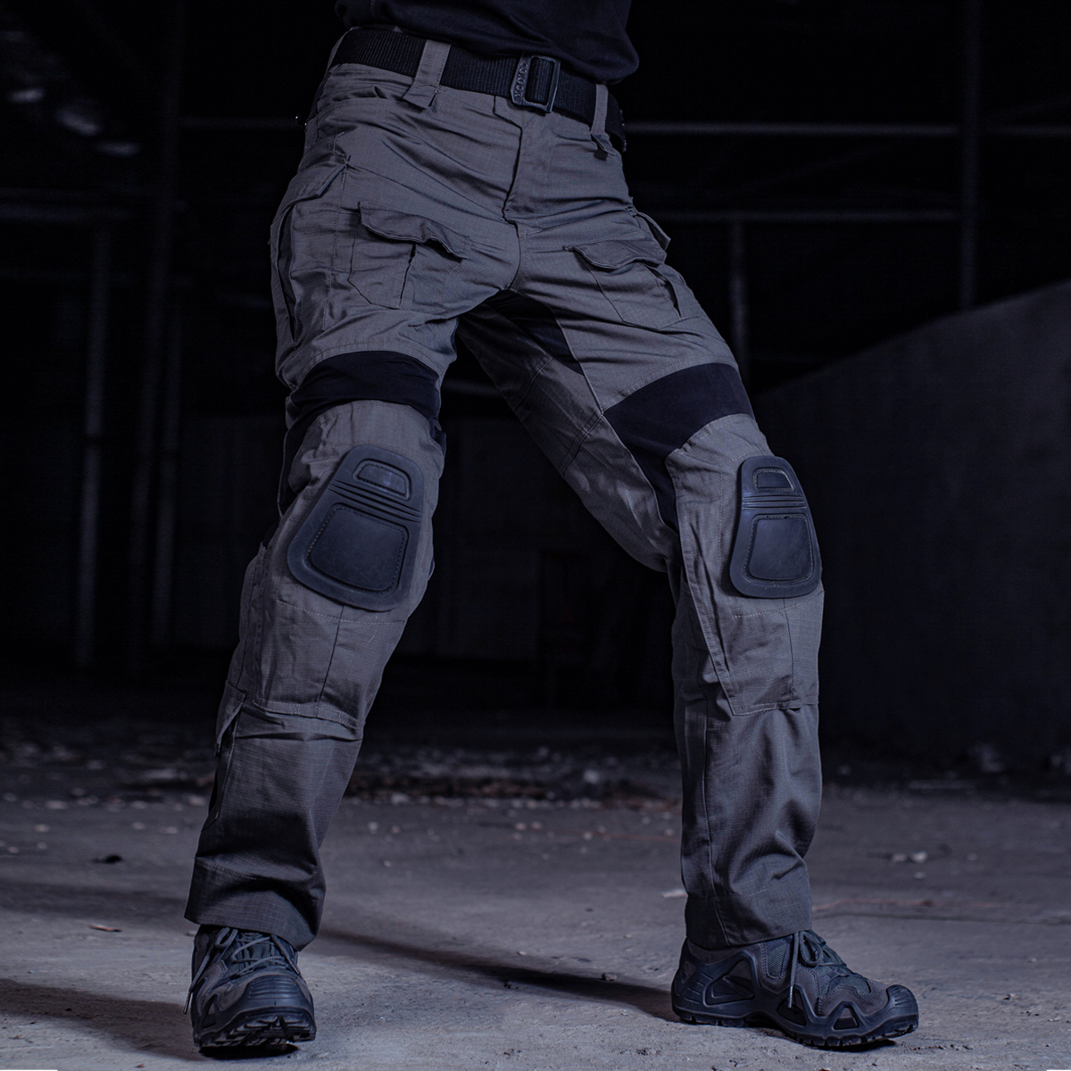 TRN]BACRAFT Black gray industrial attack smoke Green carbon gray G3 multifunctional tactical pants training pants Men's Outdoor