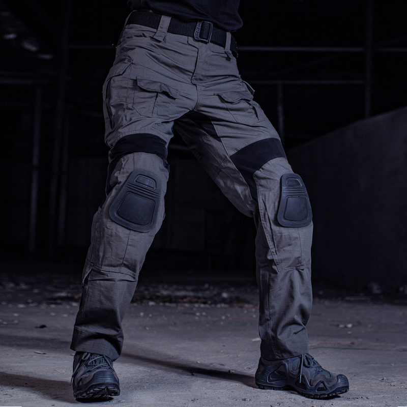 [Trn] Bacraft Black and Gray Industrial Assault Smoke Green Carbon Gray G3 Multifunctional Tactical Pants Training Pants Men's Outdoor