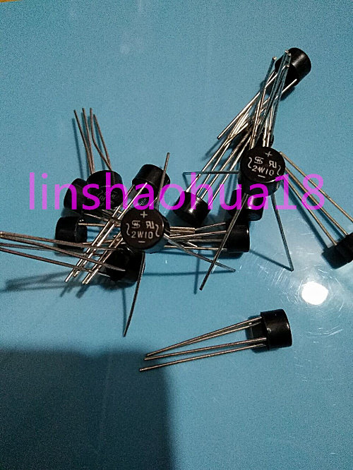 2W10 rectifier bridge 2A1000V round bridge various bridge rectifiers (10 pieces per piece)