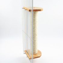 Cat Grabbing board sword hemp rope Cat Grabbing column Vertical abrasion-proof Litter Cat Claw Plate Solid Wood Kitty Grindrower Cat feline catch pillar