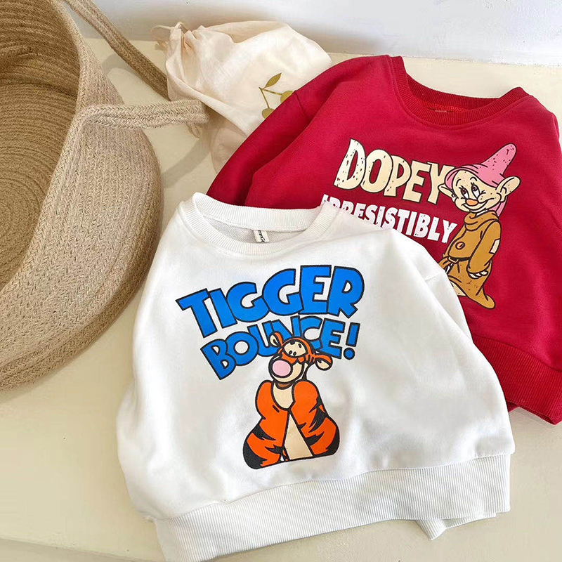 2020 autumn children's cartoon sweater children's clothing boys new bottoming shirt baby Korean long-sleeved T-shirt top trend