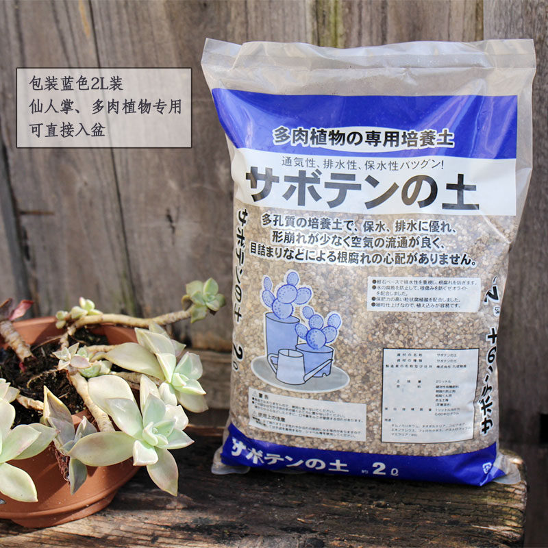 爱仙满园景天仙人球叶插 多肉植物十二卷专用土2l 已消毒