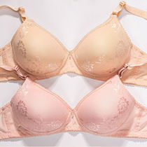 Two pieces of Yingying Zhang 393 No steel ring B cup thin section Unchanged Comfort Wear womens underwear